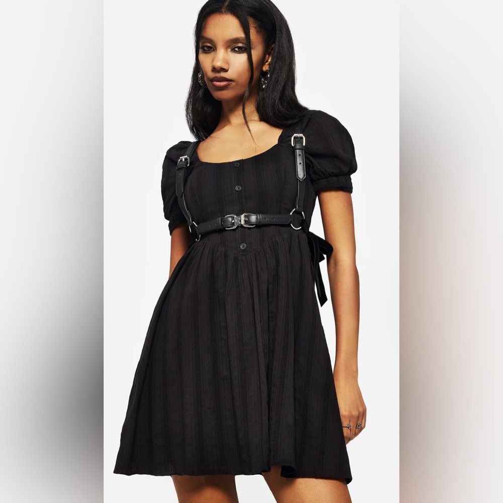 Disturbia Marcia Broderie Mini dress